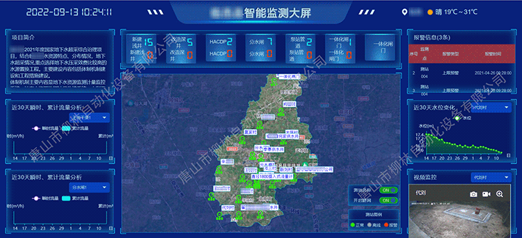 智能監(jiān)測(cè)大屏
