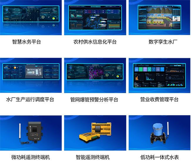 柳林智慧水務產品展示