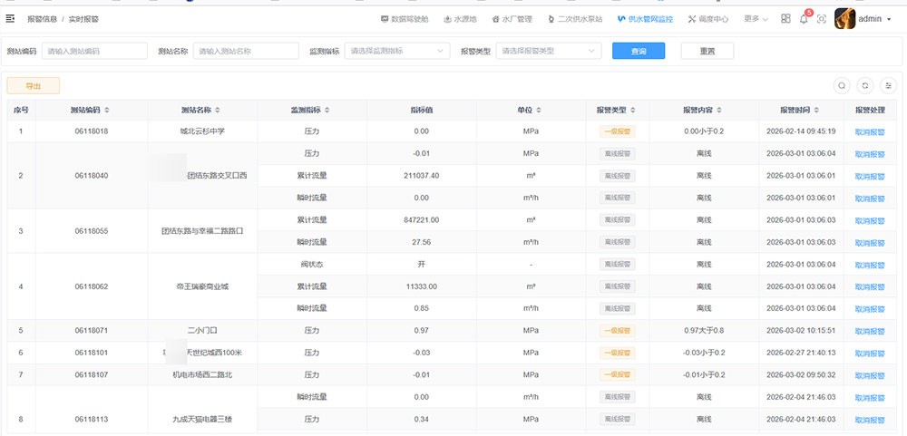 實(shí)時(shí)報(bào)警